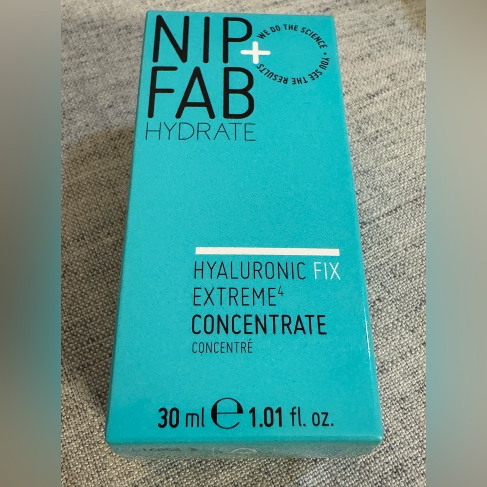 Nip + Fab Hydrate Hyaluronic Fix Extreme Concentrate (1.01 Oz) New in box